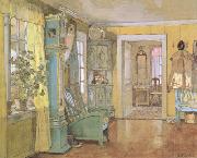 Gerhard Munthe Antechamber in the Artist's Home (nn02) Spain oil painting artist